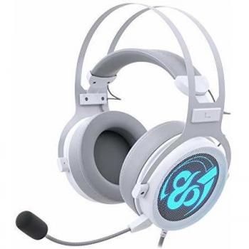 Auriculares Gaming Newskill Kimera V2 Ivory 7.1 Compatibles con PC y PS4 en Color Blanco