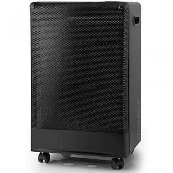 Estufa Catalítica Orbegozo H55 - Pack de 3, Potencia 3000 W, Consumo Máximo 218 Gr/h y Mínimo 127 Gr/h