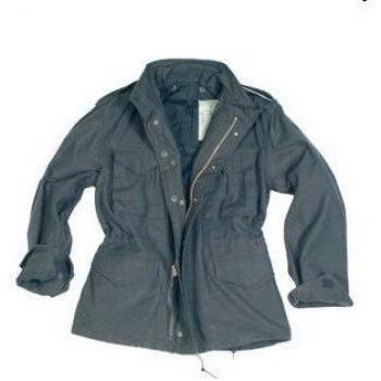 Mil-Tec M65-Chaqueta ejército Americano Negro Negro - Negro Talla:XXXL