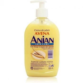 Anian Avena Jabón Manos Liquido, Neutro, 500 Mililitro