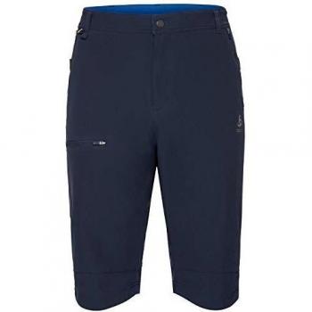 Odlo Saikai Ceramicool Pantalones Cortos para Hombre, Azul Marino, 46