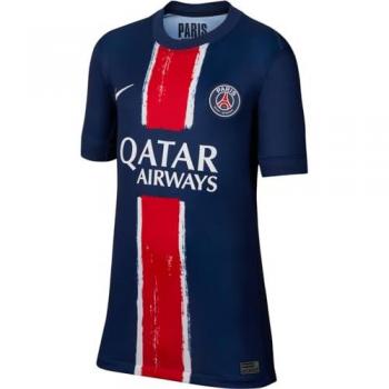 Camiseta de fútbol Replica Nike Dri-FIT Primera equipación Stadium París Saint-Germain 2024/25 para Niño/a - Azul (XS)
