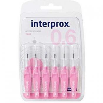 Interprox Plus Nano 0.6mm Interdental Brush - 6 Pack