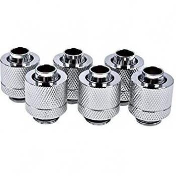 Alphacool Eiszapfen 13/10 mm Brass Silver Cooling Accessory 27 mm 20 mm 27 mm 10 g