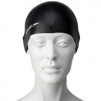 Gorro de natación Speedo Plain Flat Junior Silicone Azul Negro Rojo