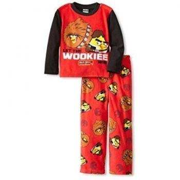 Angry Birds Star Wars niños Wookies Win 2pc Fleece pijama Set