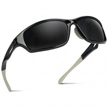 Occffy Gafas de Sol Deportivas Polarizadas para Golf Correr Ciclismo Aire Libre Gafas de Sol para Mujer Hombre TR90