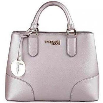 Trussardi Bella - Bolso pequeño de piel sintética laminada