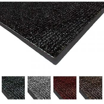 Alfombrillas Notrax para uso profesional 117S0035CH Heritage Riba Buena relación calidad-precio, alfombrilla de entrada acanalada, color carbón