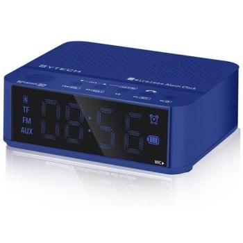 Sytech SY-X1040BT - Radio despertador, inalámbrico, color azul