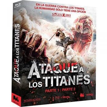 Ataque a los Titanes - Parte 1 y 2 [Blu-ray]