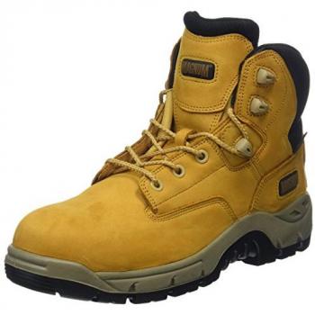 Magnum Precision Sitemaster Honey Nubuck Safety Boots Size 10