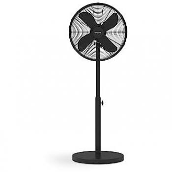 Ventilador de pie oscilante CREATE 50W - Motor de cobre, 3 velocidades, altura ajustable 90-120 cm, autoapagado y oscilación de 75°