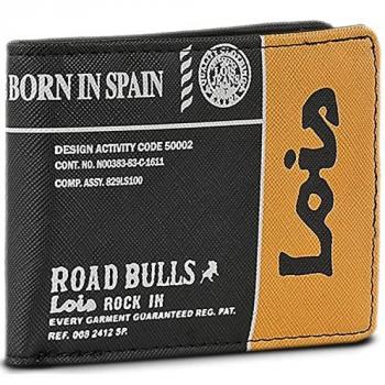 Cartera de Hombre Lois Isthmus en Polipiel con Protección RFID y Diseño Compacto