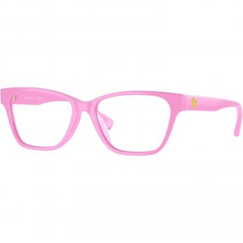 Versace Kids VK3003U 5399 Pink Transparent Rectangular Acetate Glasses
