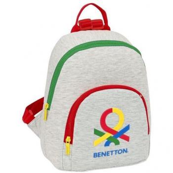 Mini Mochila Benetton Pop 25x30x13cm Safta Oficial