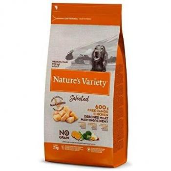 Nature's Variety Selected - Pienso para perros adultos con pollo campero deshuesado 2 Kg