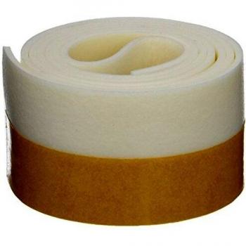 Burlete umbral autoadhesivo PVC flexible blanco