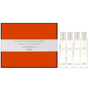 Hermes Jardins Eau De Toilette Travel Set (Un Jardin Sur La Lagune, Le Jardin De Monsieur Li, Un Jardin Sur Le Toit, Un Jardin Sur Le Nil 4x15ml/0.5oz)