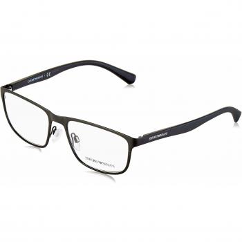 Emporio Armani 0EA1071 Monturas de gafas, Matte Black, 53 para Hombre