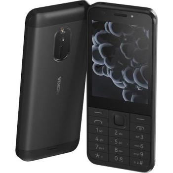 Nokia 230 2024 Teléfono Móvil Dual SIM Compacto Negro con Cámara Doble y Radio FM