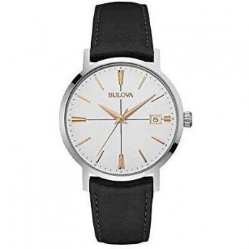 Reloj Bulova Aerojet 98B254 Hombre Acero y Piel con Movimiento Automático