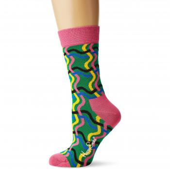 Happy Socks Squiggly Sock Calcetines, Multicolor