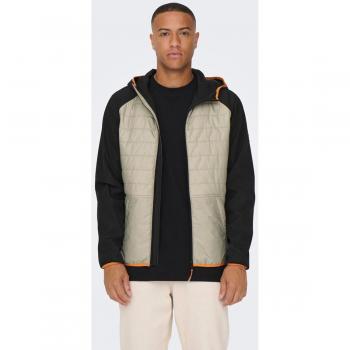 Chaqueta acolchada con capucha Only & Sons