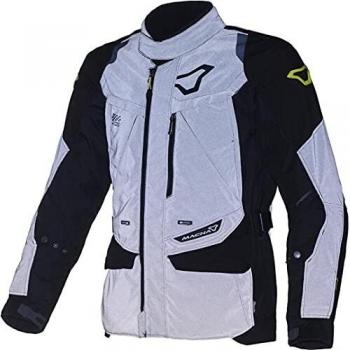 Chaqueta Hombre MACNA Ecuador Negro-Gris-Reflex TAMAÑO L