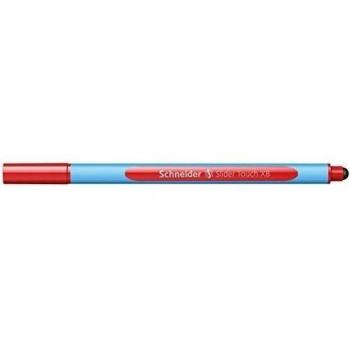 Schneider Slider - Bolígrafo Touch XB, 10 unidades), color rojo