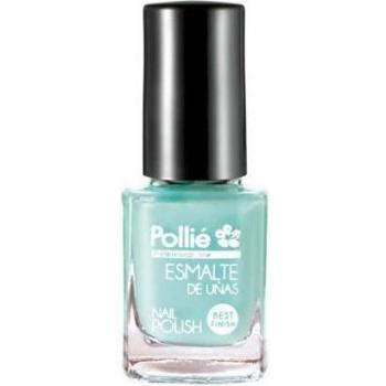 Esmalte de uñas verde pastel Pollié