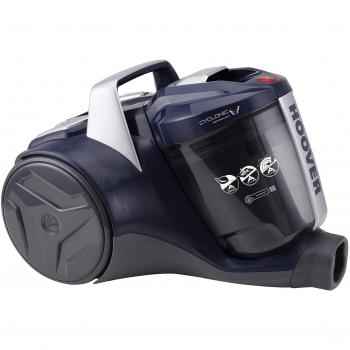 Hoover Breeze BR20 Aspiradora sin Bolsa de Trineo, Especial Parquet, Cepillo Parquet y Accesorio 2en1, Depósito 2 L, Diseño Compacto, Ciclónico, 700W, Filtros EPA, 78dba, Cable 5m