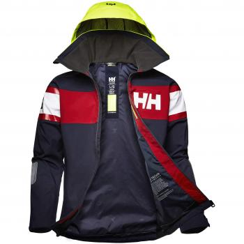 Helly Hansen Salt Jacket, Chaqueta Deportiva para Hombre, Azul