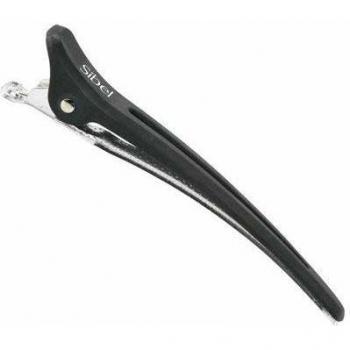 Pinza Clip de Carbono Sibel 10 cm - Paquete de 6 unidades
