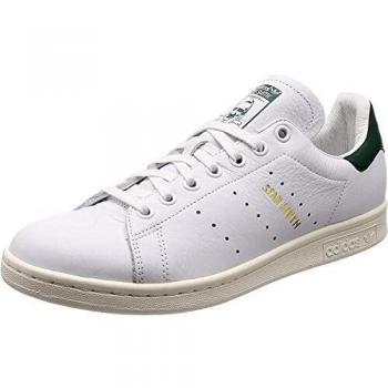 Adidas Originals Stan Smith Sneakers for Men - White/Collegiate Green, Size 3 2/3 US