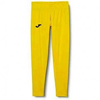 Joma Academy Pantalon Termico Caballero, Niños, Amarillo, 4XS-3XS