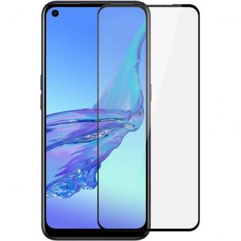 Protector de Cristal Templado Negro para Oppo A53s
