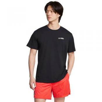 Camiseta de hombre Under Armour Heavyweight Armour Label de manga corta en color negro, talla M