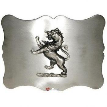 Traditional Lion Kilt Belt Buckle Antique