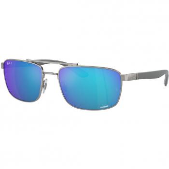 Ray-Ban RB3737CH Chromance Polarized Sunglasses 004/A1 Unisex Gunmetal Size 60