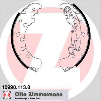 Juego de zapatas de frenos ZIMMERMANN 10990.113.8, frenos de tambor, incluye todas las piezas necesarias para la instalación, fabricadas con materiales de alta calidad para un rendimiento óptimo y durabilidad,