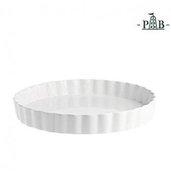 La Caja de Regalo de Porcelana Arezzo de Tarta para el Horno, Blanco, 28 cm