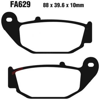 Pastillas de freno orgánicas para moto EBC FA629