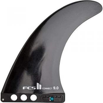 Quilla de Surf FCS II Connect GF 9 - Flex de Vidrio, Color Negro