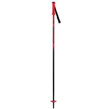Bastones de esquí Rossignol Hero infantiles rojos y negros (par) - 110 cm