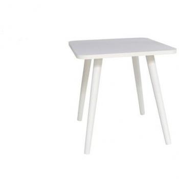Mesa Auxiliar Blanca 40x40x42 cm - Elegante y Funcional