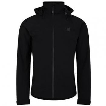 Dare2b Men's Waterproof Switch Out II Jacket - Water-repellent, Black, Size M