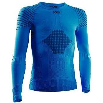 X-Bionic Camiseta Ml C/Redondo Invent 4.0 Jr Azul