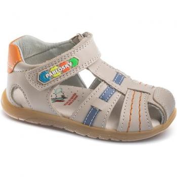 Sandalias Bebé Niño Pablosky de Piel Beige 025931