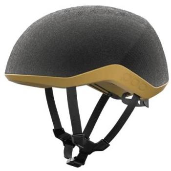 Casco POC Myelin Cerussite Kashima ocre - Talla M, color negro y dorado, tamaño M (54-59 cm)